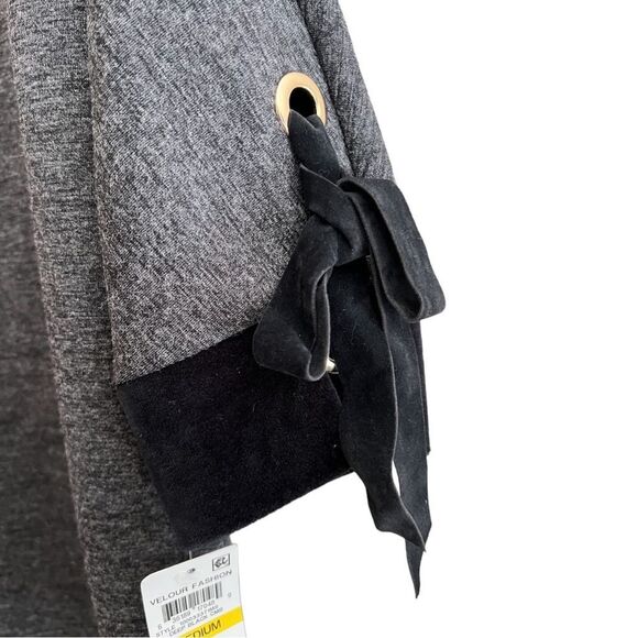 NWT! Charter Club Womens Sz M sweater Blouse Scoop Neck Dolman 3/4 Sleeve - Picture 5 of 15